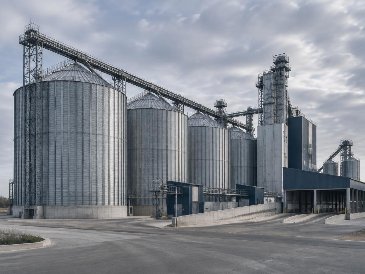 Complexo de armazenagem agroindustrial